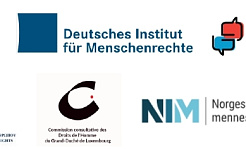 The logo's of the 10 NHRI's who sign the letter