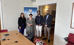 The representatives of GNHCR and Homo Digitalis