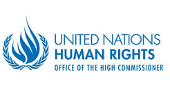 Το λογότυπο του γραφείου του Ύπατου Αρμοστή του ΟΗΕ για τα Ανθρώπινα Δικαιώματα