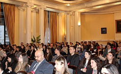 Το ακροατήριο της εκδήλωσης