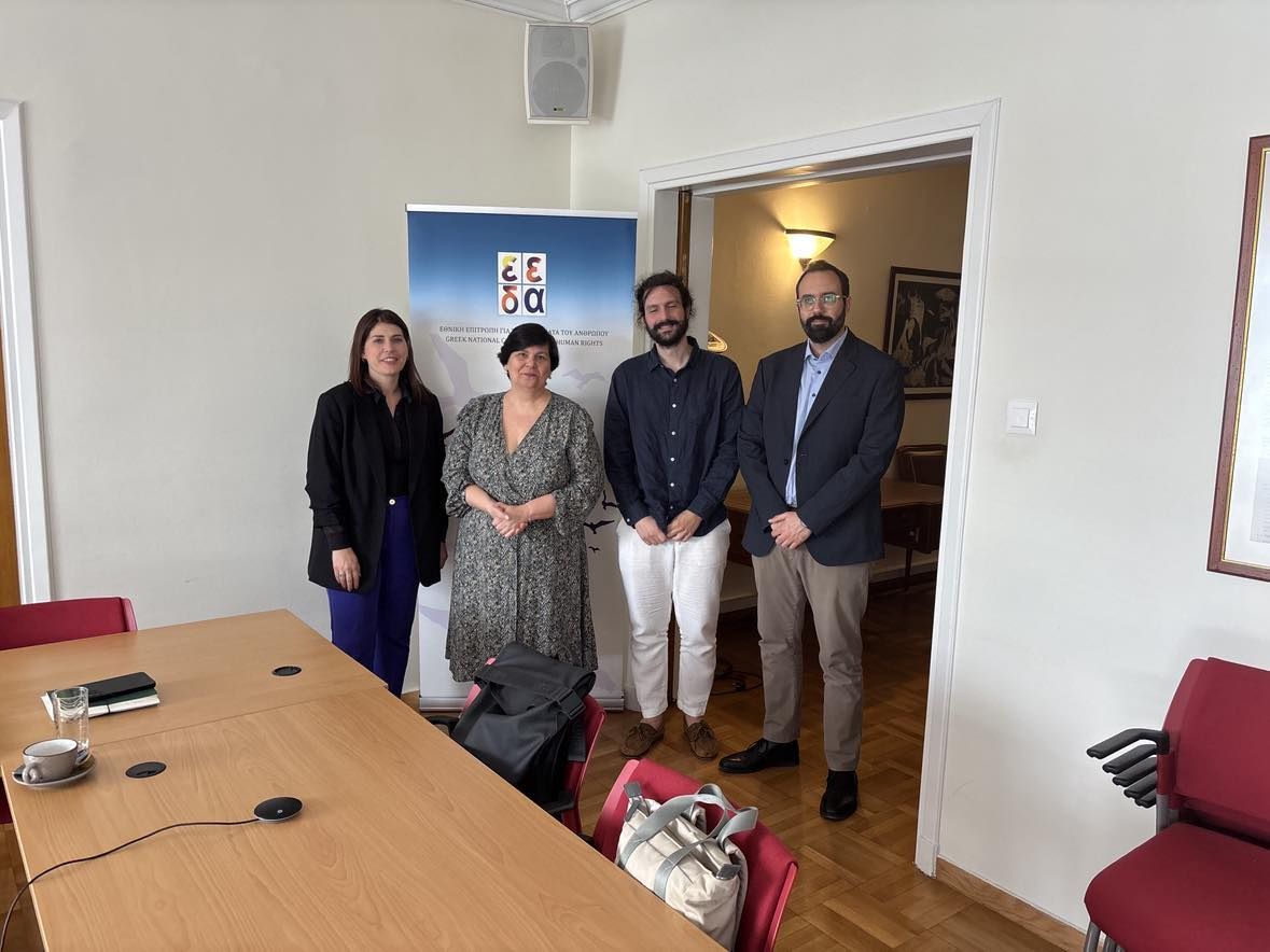 The representatives of GNHCR and Homo Digitalis
