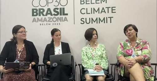 Το πάνελ των ομιλητριών της εκδήλωσης