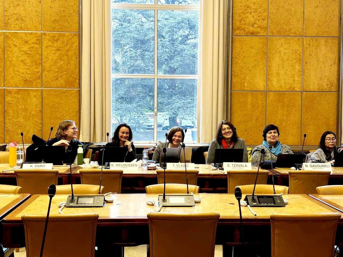 Πλάνο από την αίθουσα συνεδρίασης της Υπο - Επιτροπής SCA